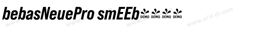 bebasNeuePro smEEb字体转换